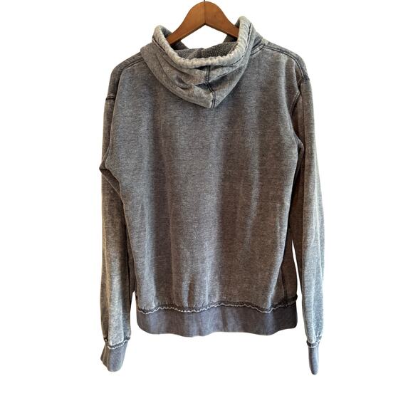 Hoodie | Mens M | Gypsy Life Surf Shop | Burnout Wash Fleece | Navy | Sweatshirt - Picture 7 of 7